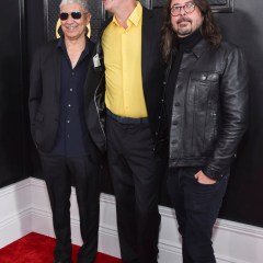 Pat Smear, Krist Novoselic, and Dave Grohl