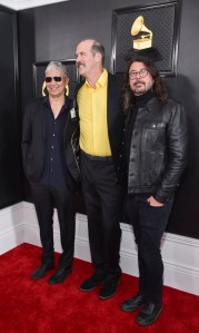 Pat Smear, Krist Novoselic, and Dave Grohl