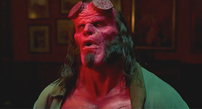 David Harbour as Hellboy in Hellboy (2019)