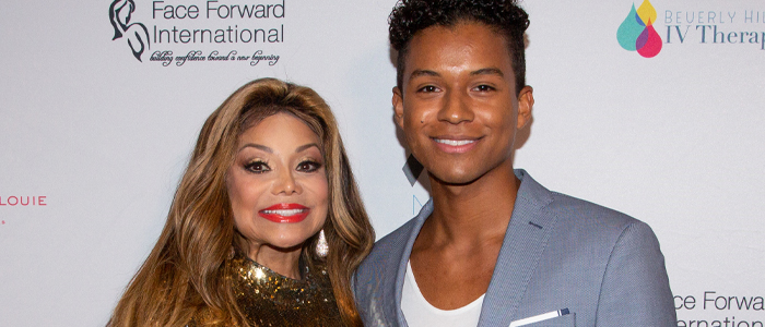 La Toya Jackson and Jaafar Jackson