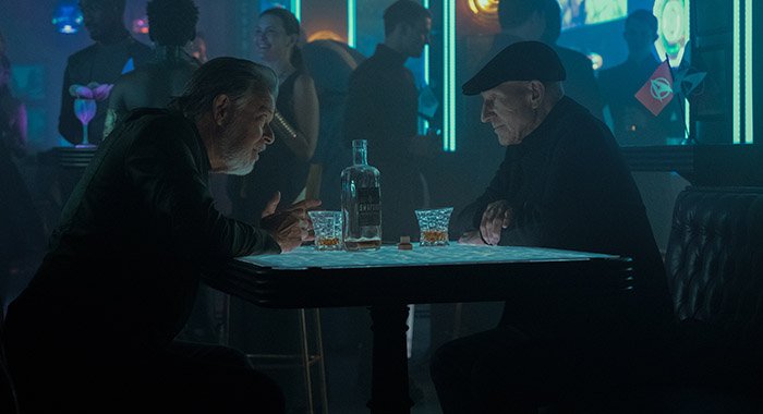 Jonathan Frakes and Patrick Stewart in Episode 301, Star Trek: Picard