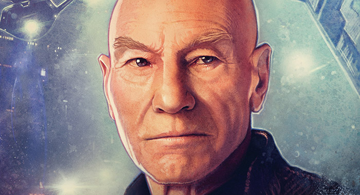 Patrick Stewart in a poster for Star Trek: Picard season 3 (Paramount+)