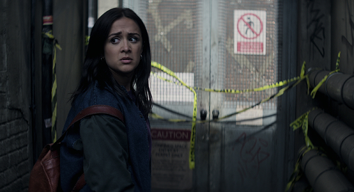 You. Amy-Leigh Hickman as Nadia Farran in episode 407 of You. Cr. Courtesy of Netflix © 2023