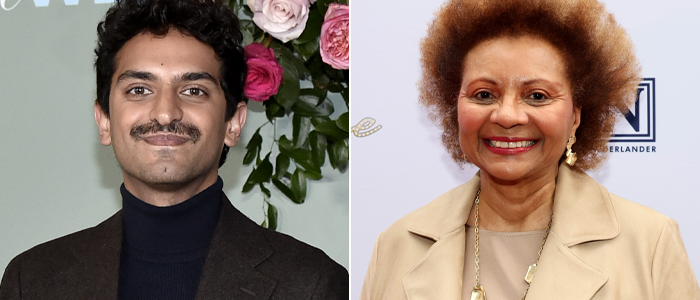 Karan Soni and Leslie Uggams