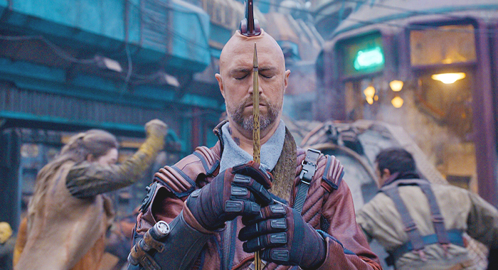 Sean Gunn as Kraglin in Guardians of the Galaxy Vol. 3 (2023)