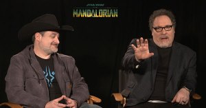 <em>The Mandalorian</em> Creators Jon Favreau and Dave Filoni on Grogu’s Force Training and the Darksaber’s Significance