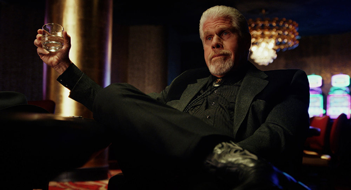 POKER FACE -- “The Hook" Episode 110 -- Pictured: (l-r) Ron Perlman as Sterling Frost Sr. -- (Photo by: Peacock)