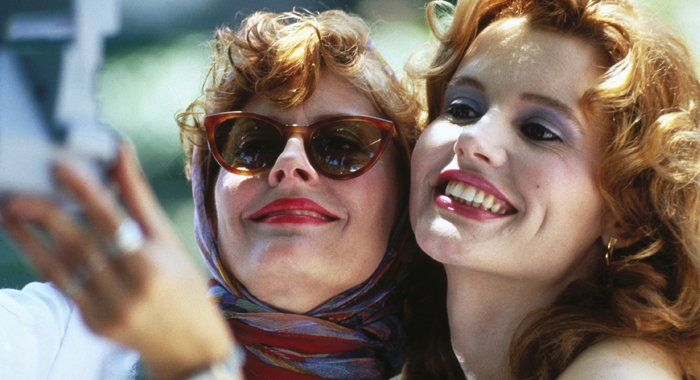 Susan Sarandon and Geena Davis in Thelma & Louise (1991)