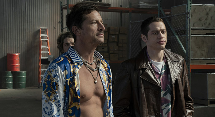 Simon Rex and Pete Davidson in Bupkis