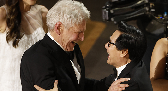 HARRISON FORD and KE HUY QUAN