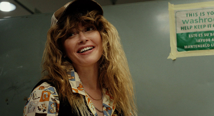 POKER FACE -- “The Night Shift” Episode 102 -- Pictured: Natasha Lyonne as Charlie Cale -- (Photo by: Peacock)