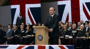 The Diplomat. Rory Kinnear as Nicol Trowbridge in episode 102 of The Diplomat. Cr. Alex Bailey/Netflix © 2023