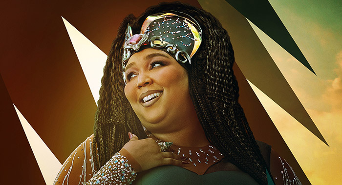 Lizzo in The Mandalorian character poster