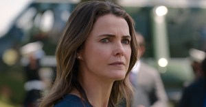 The Diplomat. Keri Russell as Kate Wyler in episode 103 of The Diplomat. Cr. Courtesy of Netflix © 2023
