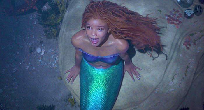 Halle Bailey in The Little Mermaid (2023)