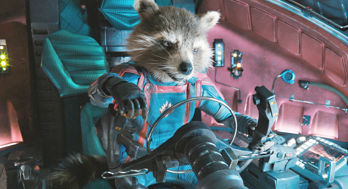 Bradley Cooper as the voice of Rocket in Guardians of the Galaxy Vol. 3 (2023)