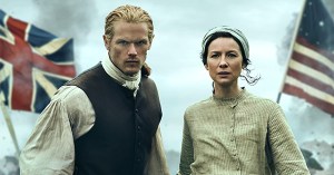 <em>Outlander</em> Stars Sam Heughan and Caitríona Balfe on Love, Death, and the Happiest Place on Earth
