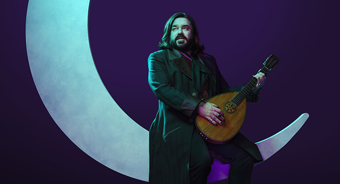 Matt Berry in a What We Do in the Shadows season 5 portrait