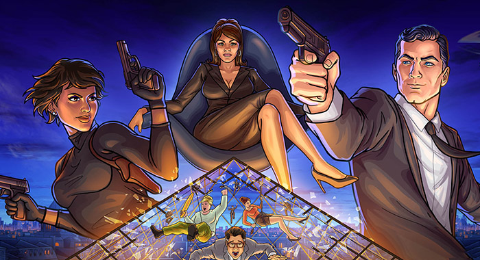 Archer season 14 key art