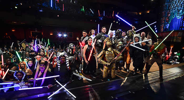 Ahsoka fan event in Hollywood, California