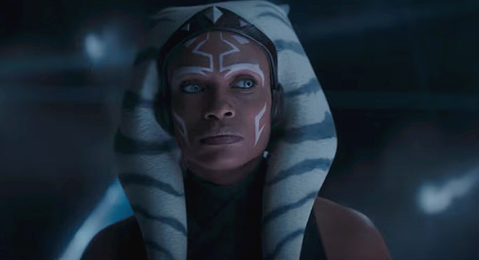 Rosario Dawson as Ahsoka Tano in Star Wars: Ahsoka (2023)