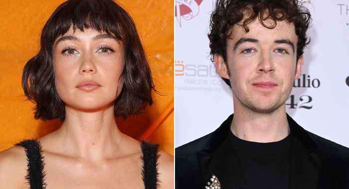 Sydney Chandler and Alex Lawther