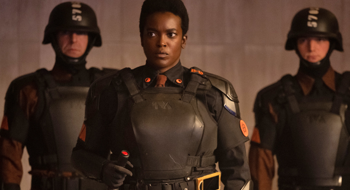 Wunmi Mosaku as Hunter B-15 in Marvel Studios' LOKI, Season 2