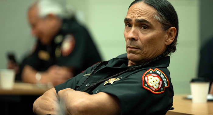 Zahn McClarnon on Reservation Dogs (2022)