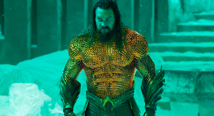 Jason Momoa as Aquaman in Aquaman and the Lost Kingdom (2023)