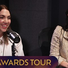 Riley Keough and Gina Gammell discuss Award-Winning Debut <em>War Pony</em> on The Awards Tour Podcast