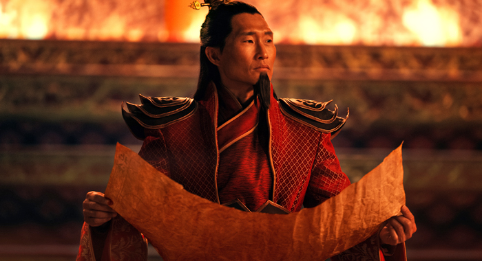 Daniel Dae Kim as Ozai in season 1 of Avatar: The Last Airbender (2024)