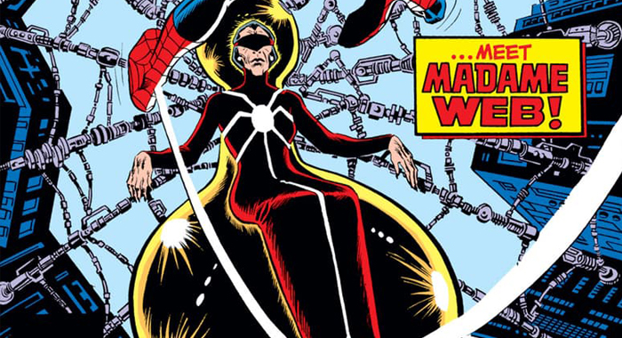 Comic image of Madame Web