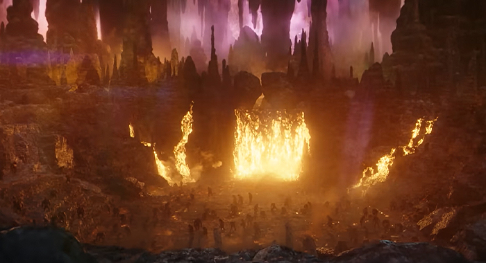 The Hollow Earth from Godzilla x Kong: The New Empire (2024)