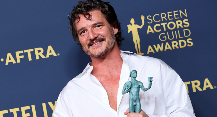 Pedro Pascal at the 2024 SAG Awards