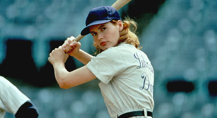 Geena Davis in A League of Their Own (1992)