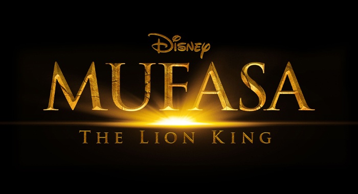 Title treatment for Mufasa: The Lion King (2024)