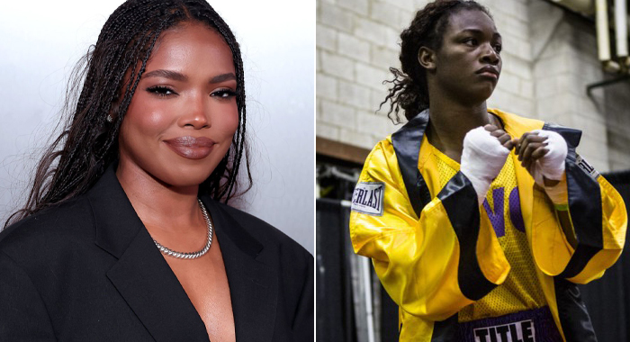 Actress Ryan Destiny and boxer Claressa “T-Rex” Shields