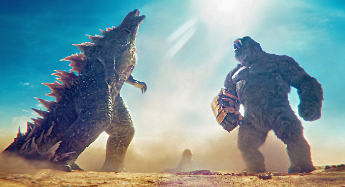 GODZILLA and KONG in Warner Bros. Pictures and Legendary Pictures’ action adventure GODZILLA x KONG: THE NEW EMPIRE (2024)