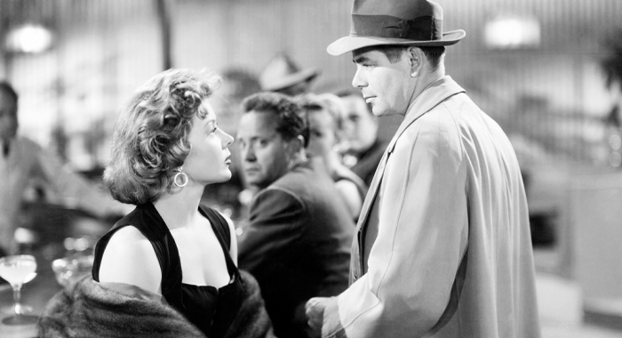 Gloria Grahame and Glenn Ford in The Big Heat (1953)