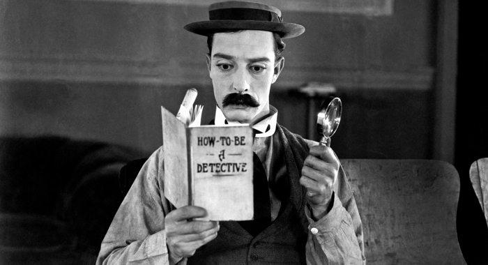 Buster Keaton in Sherlock Jr. (1924)