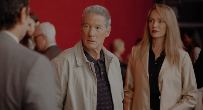 Richard Gere and Uma Thurman in Oh, Canada (2025)