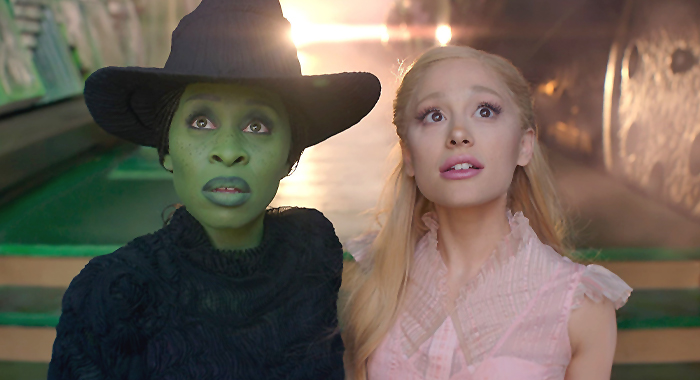 Cynthia Erivo and Ariana Grande in Wicked (2024)