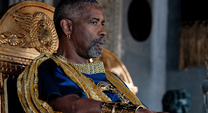 Denzel Washington in Gladiator II (2024)