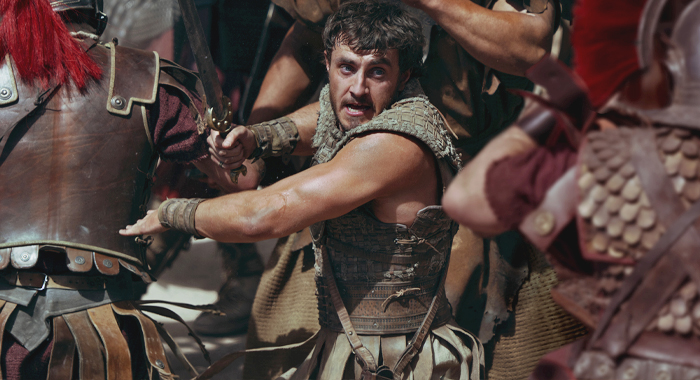 Paul Mescal in Gladiator II (2024)