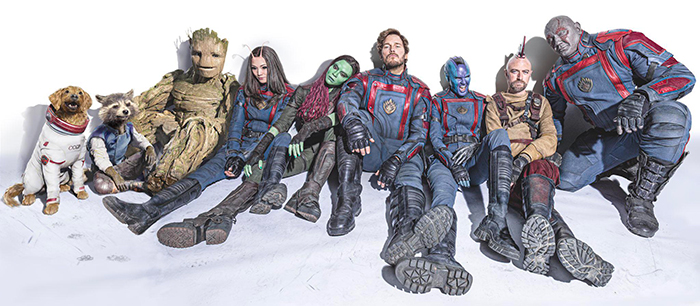 Image of the Guardians of the Galaxy