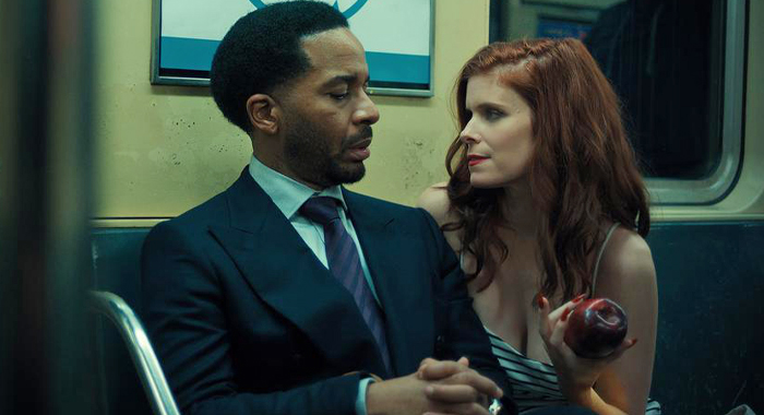 André Holland and Kate Mara in The Dutchman (2025)