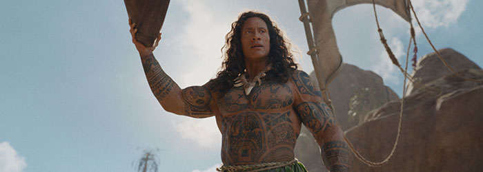 Dwayne Johnson in Moana live-action