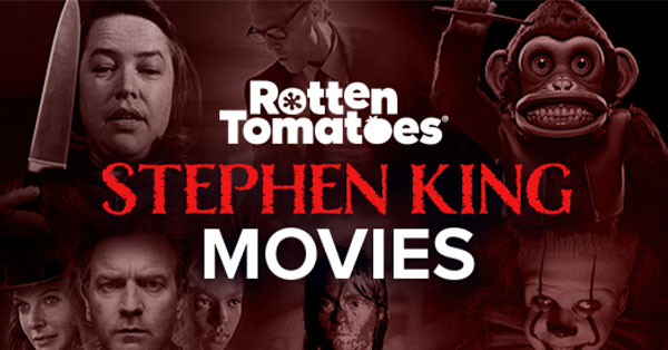 68 Stephen King Movies (<em>The Life of Chuck</em>), Ranked by Tomatometer
