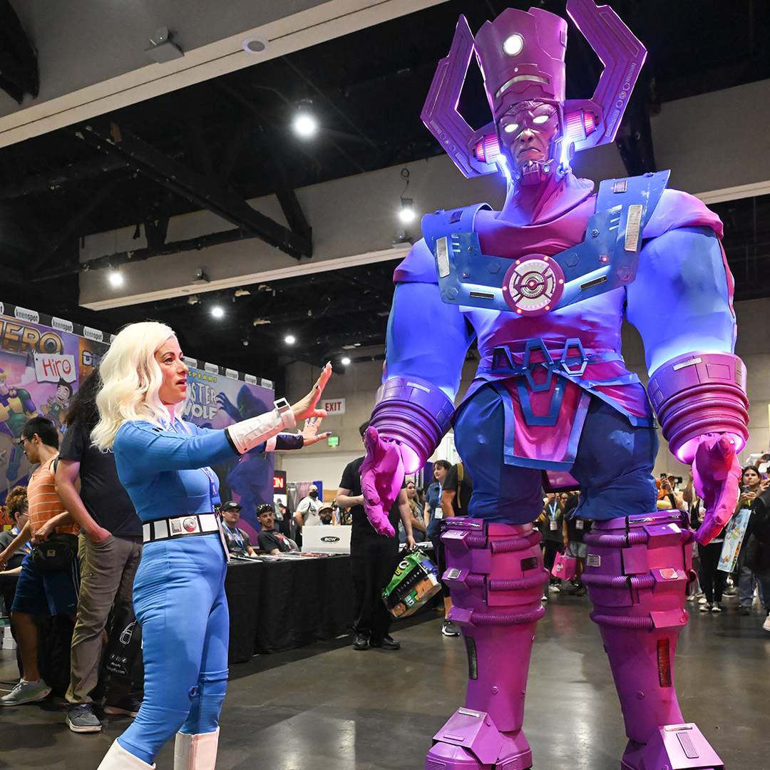 Cosplayers (Photo by Michael Buckner/Variety via Getty Images)