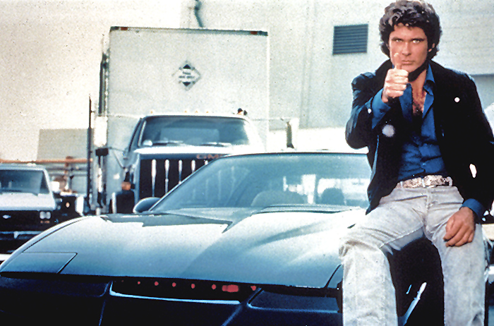 David Hasselhoff in Knight Rider (1982-1986)